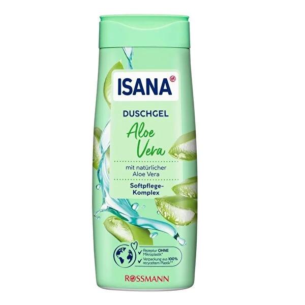 Isana Aloe Vera Shower Gel - Gentle, Vegan, Moisturizing Body Wash for All Skin Types by Beauty Care Bag