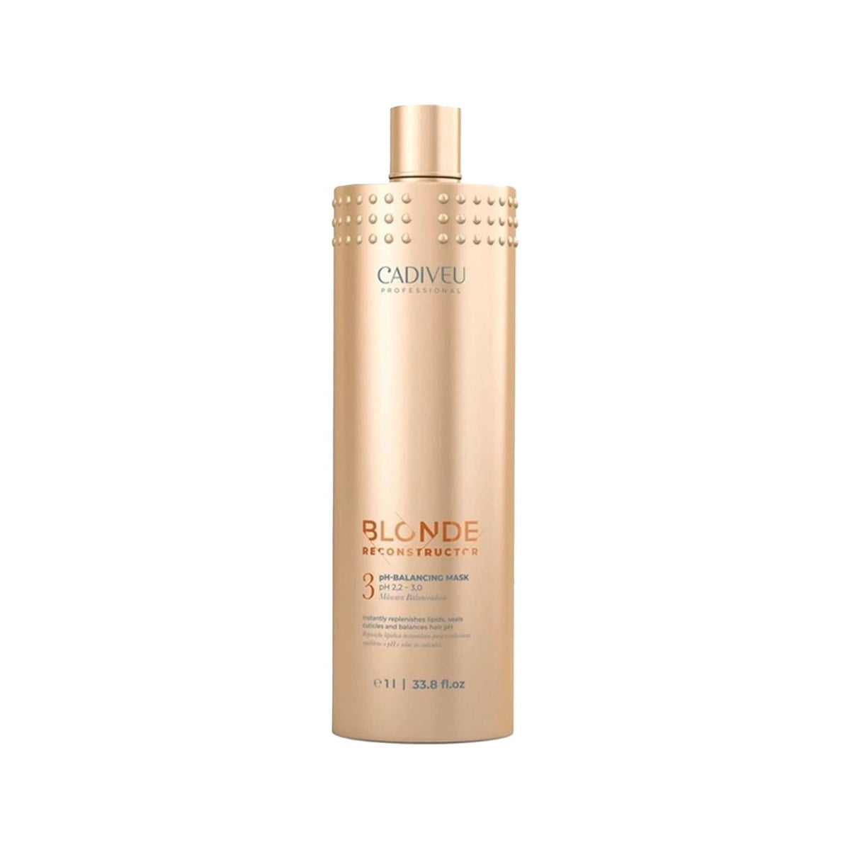 Cadiveu Blonde Reconstructor pH balancing hair mask for blonde hair, 1000ml