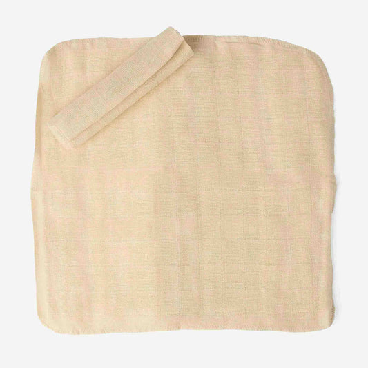 Organic Muslin Face Cloths by UpCircle