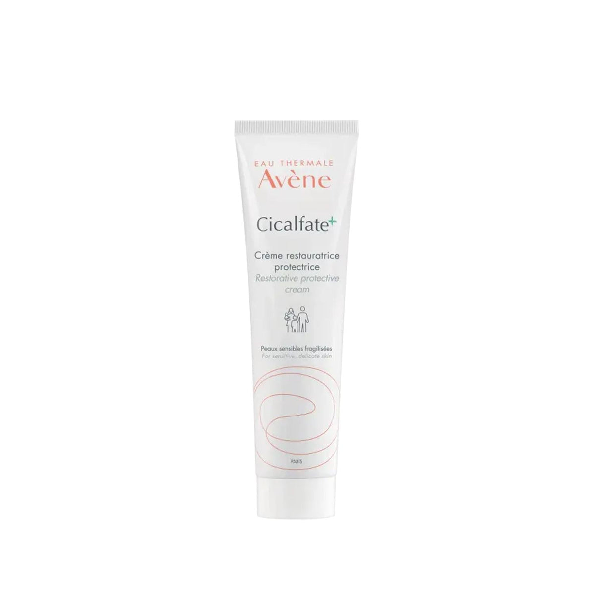 Avene Cicalfate+ Moisturizing Cream for Sensitive Skin - Soothes & Repairs Damaged Skin, 1.35 fl oz by Beauty Care Bag