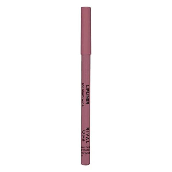 Rival Loves Me Lip Liner No:09 Plum Wine - Precise Lip Makeup for Defined Shape by Beauty Care Bag
