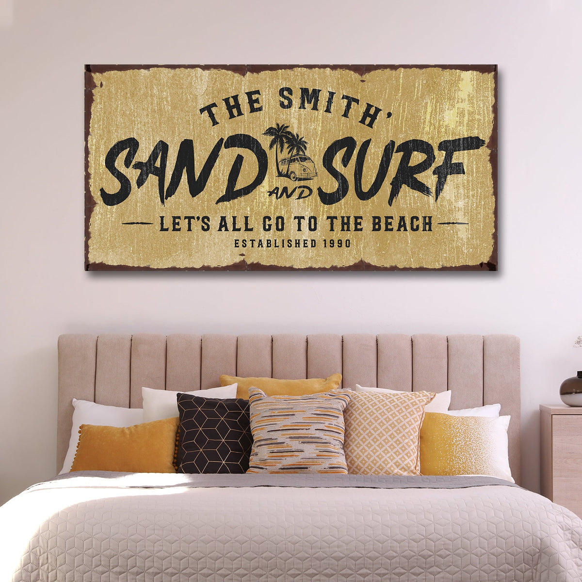 Sand and Surf Sign II by Tailored Canvases
