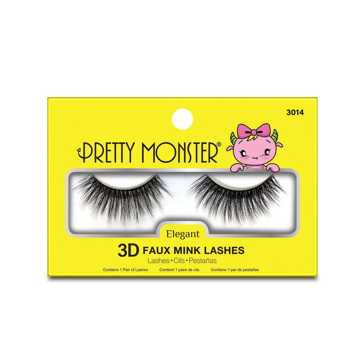 Pretty Monster Elegant 3D Faux Mink Lashes - 3014 by Avera Group