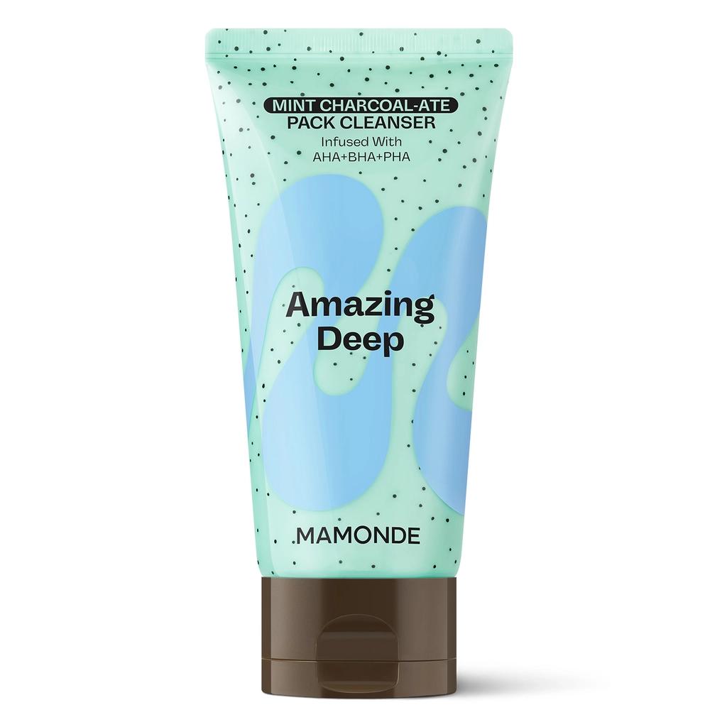 Mamonde Amazing Deep Mint Charcoal-ate Cleanser 135g by Beauty Care Bag