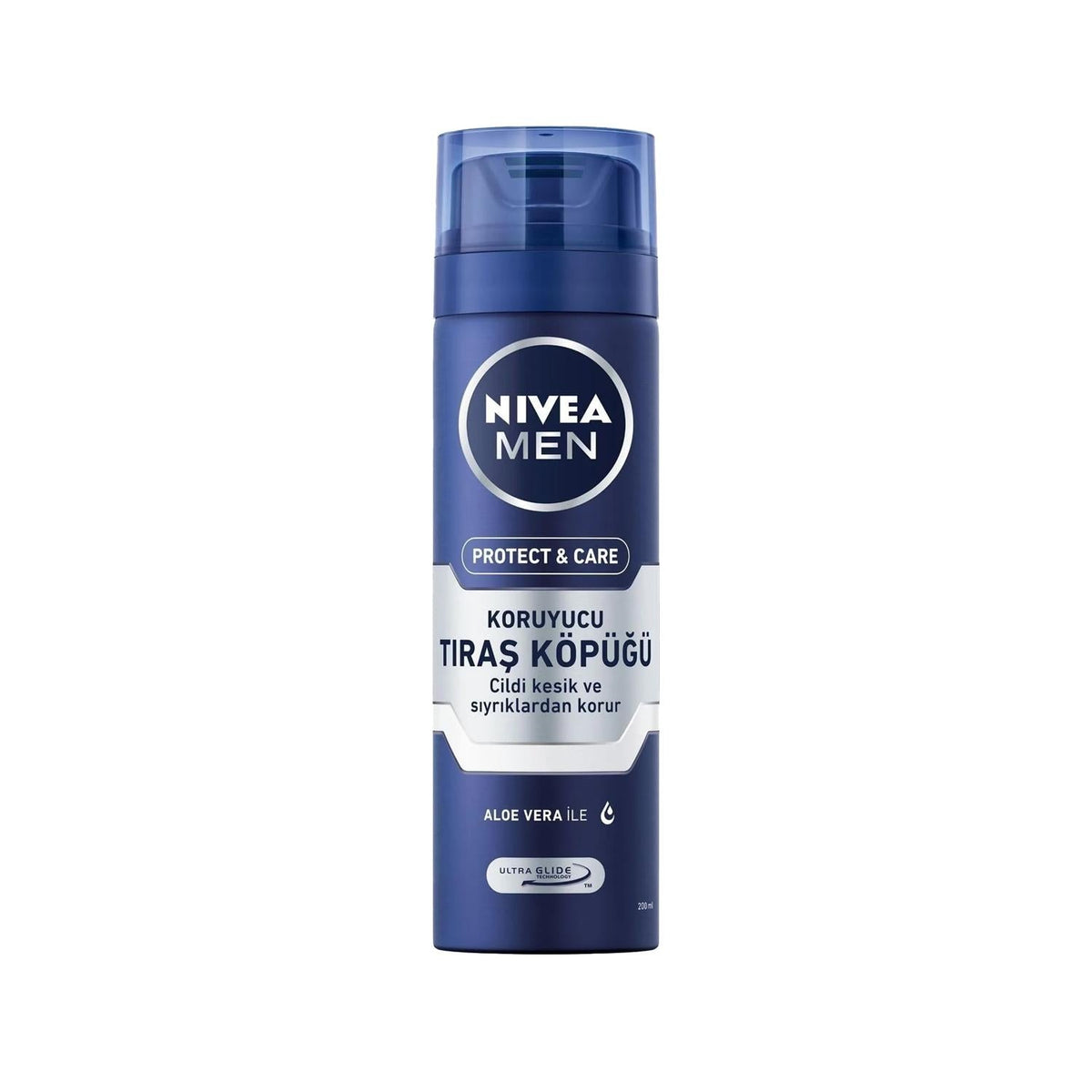 Nivea Men Shaving Foam 200ml - Sensitive Skin Friendly, 6.76 fl oz by Beauty Care Bag