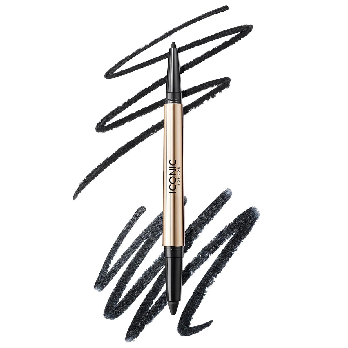 Smokey Eye Duo: Intense Kajal Eyeliner + Eyeshadow - Creamy, Blendable, Long-Wear, Cruelty-Free for Smoldering Eyes by Beauty Care Bag