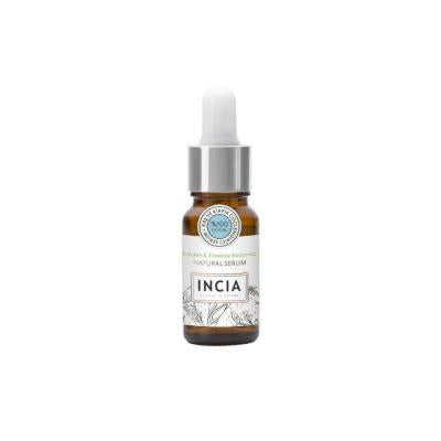 Incia Natural Eyebrow and Eyelash Serum - Strengthens & Promotes Growth, 0.34 fl oz by Beauty Care Bag