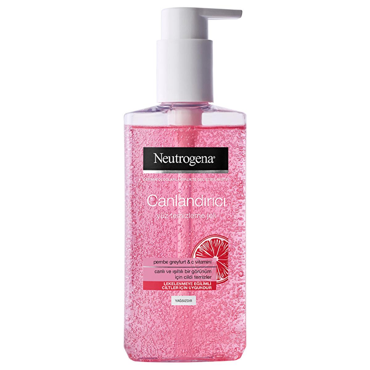 Neutrogena Facial Cleansing Gel - Acne Face Wash with MicroClear Technology - Deep Pore Cleanser for Oily and Acne-Prone Skin, Gentle Exfoliating & Oil-Free by Beauty Care Bag