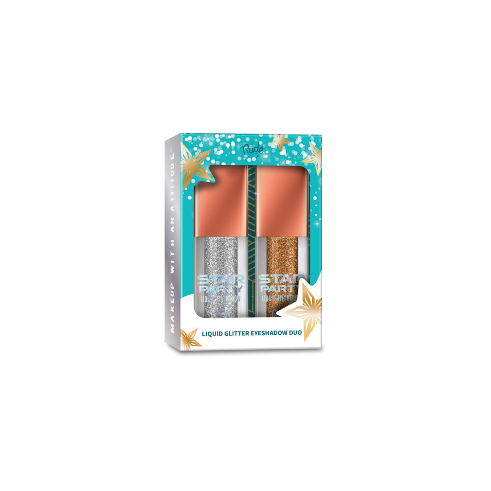 RUDE Liquid Glitter Eyeshadow Duo by Avera Group