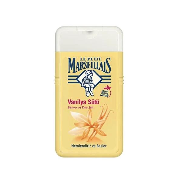 Le Petit Marseillais Vanilla Shower Gel: Moisturizing Body Wash for Soft, Fragrant Skin | Vanilla Milk Scent, Daily Cleanser by Beauty Care Bag