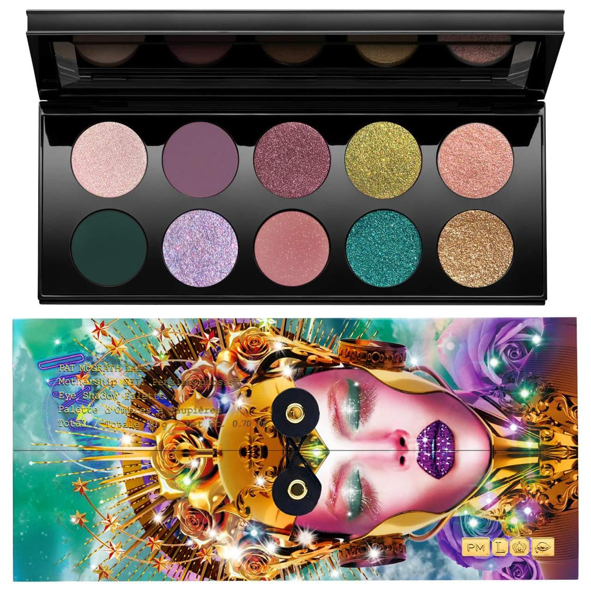 Mothership XII Petalmorphosis: Luxury Eyeshadow Palette - Highly Pigmented, Blendable, Paraben, Phthalate & Sulfate Free - Create Stunning Eye Looks. by Beauty Care Bag