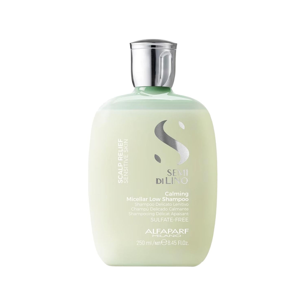 Alfaparf Semi Di Lino Calming Micellar Shampoo - Gentle Hair Care for Sensitive Scalps, 8.45 fl oz by Beauty Care Bag