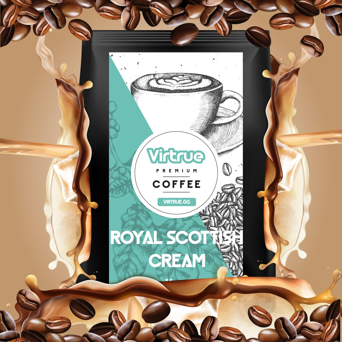 Royal Scottish Creme flavored coffee, 16 oz bag