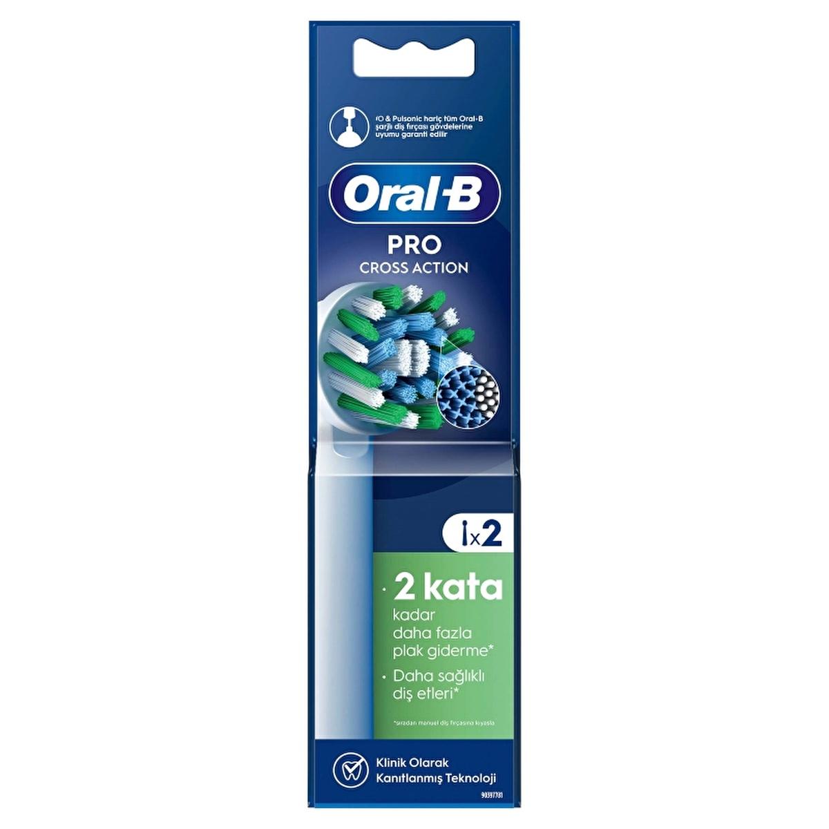 Oral-B Cross Action brush heads – view 2