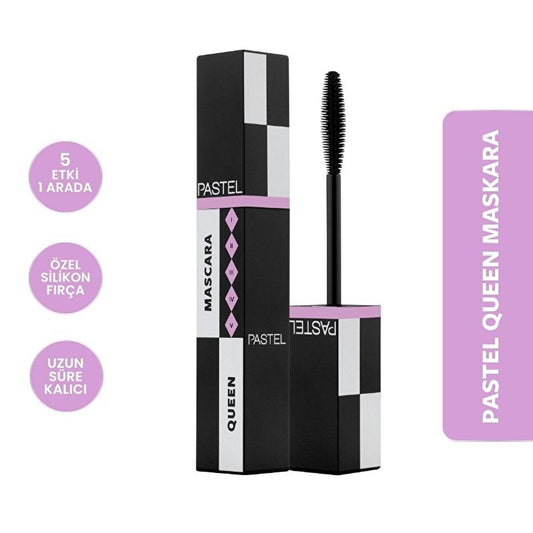 Pastel Queen Long-Lasting, Nourishing Mascara for Volumized & Lifted Lashes by Beauty Care Bag