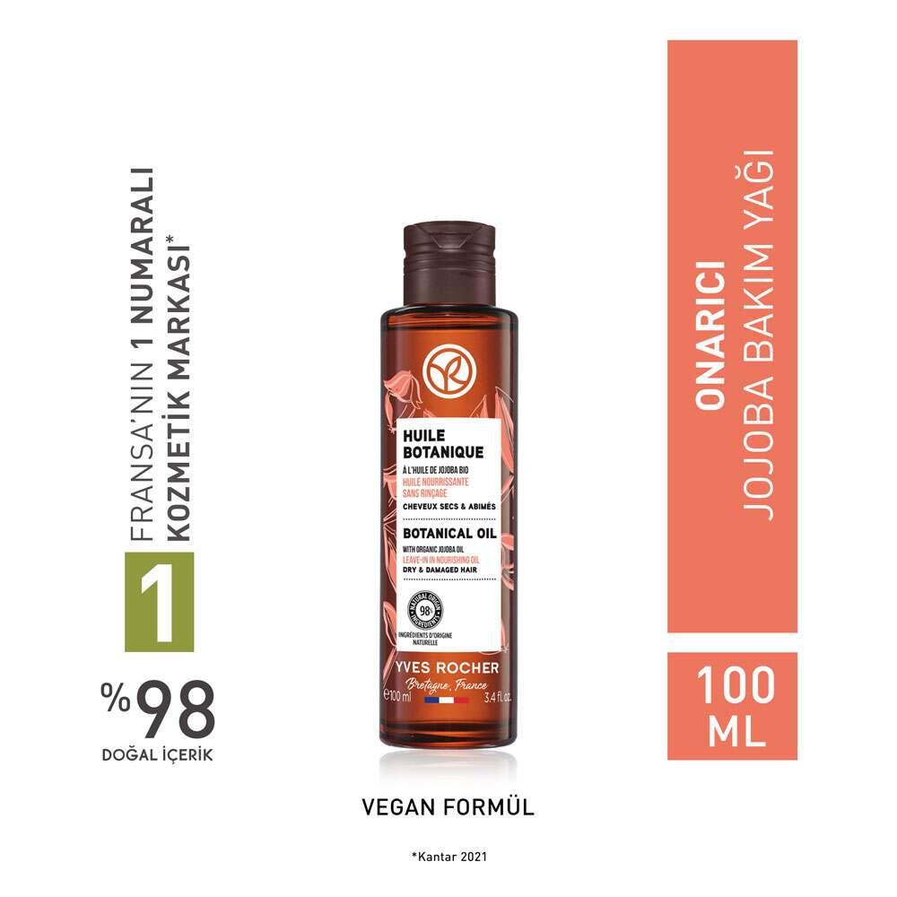 K Botanique hair care oil with organic jojoba
