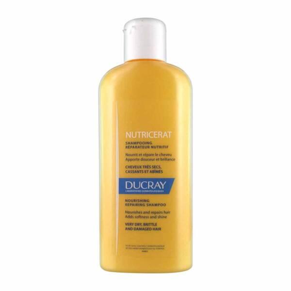 Ducray Nutricerat Repairing Shampoo 200ml - Nourishing Shampoo for Dry, Damaged Hair by Beauty Care Bag