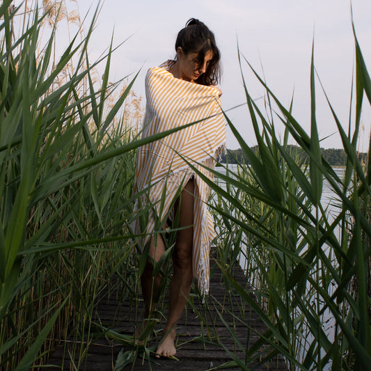 Soni Turkish Towel by Crimson Pandion