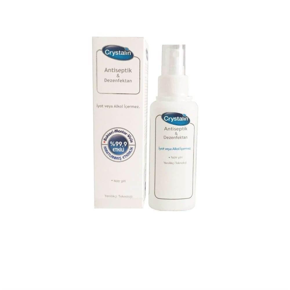 Crystalin alcohol-free antiseptic and disinfectant solution, 100ml