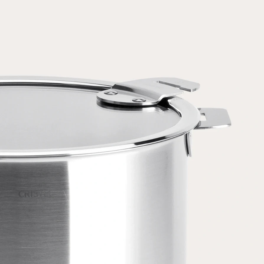 Stockpot with Lid by CRISTEL USA