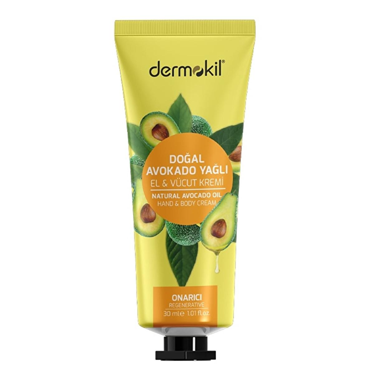 Dermokil natural avocado oil hand cream, 30ml