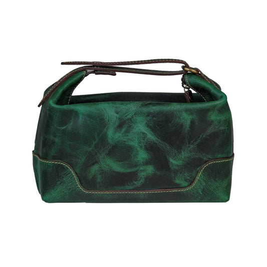 MaheTri Emerald Toiletry by Classy Leather Bags