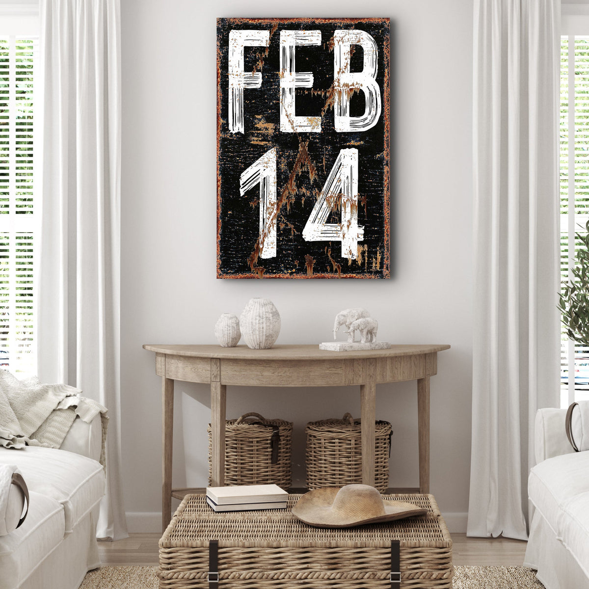 Feb 14 Sign by Tailored Canvases