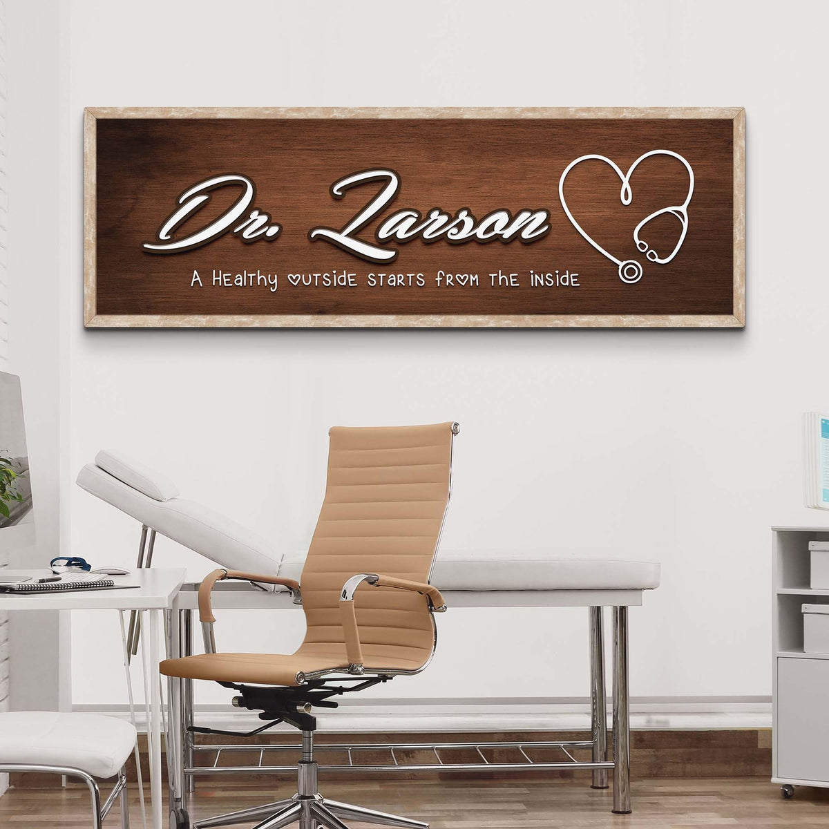 Doctor Name Sign by Tailored Canvases
