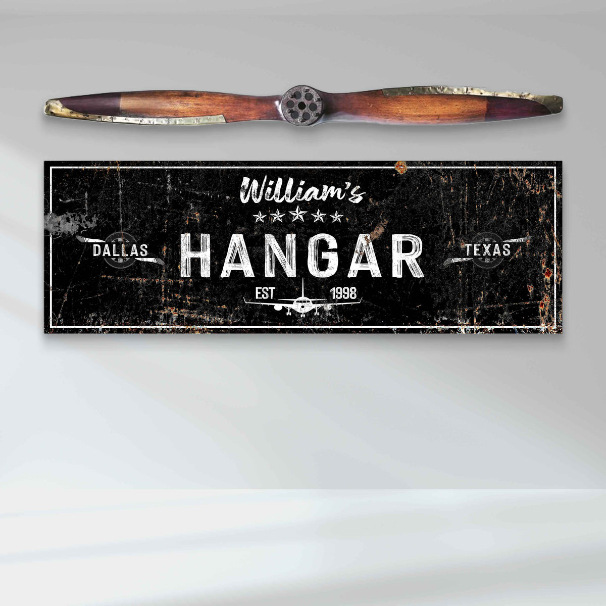 Hangar Sign II by Tailored Canvases