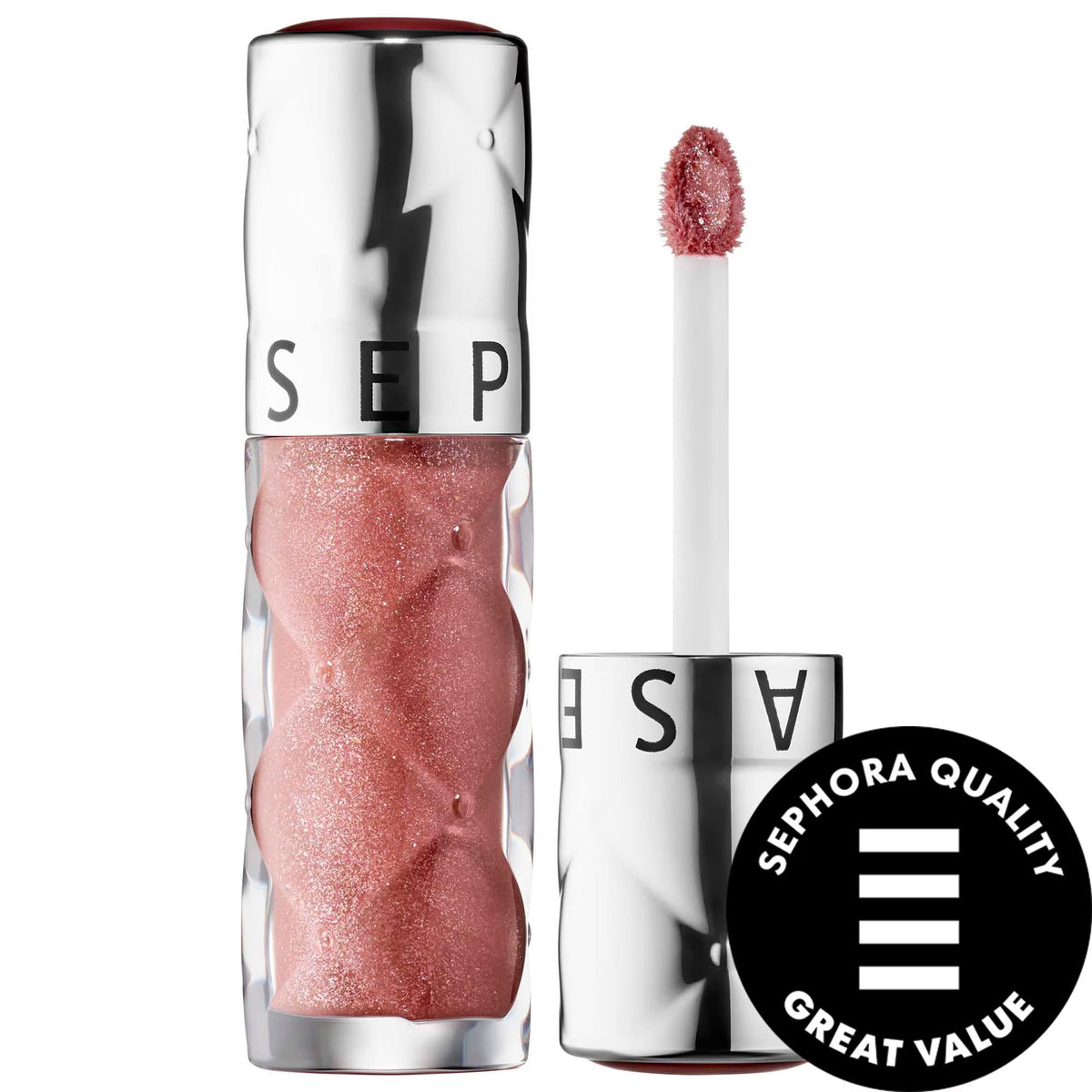 Outrageous Plump: Hydrating Lip Gloss for Fuller Lips with Sunflower, Ginger & Peppermint Oil - High Shine, Non-Sticky Formula by Beauty Care Bag
