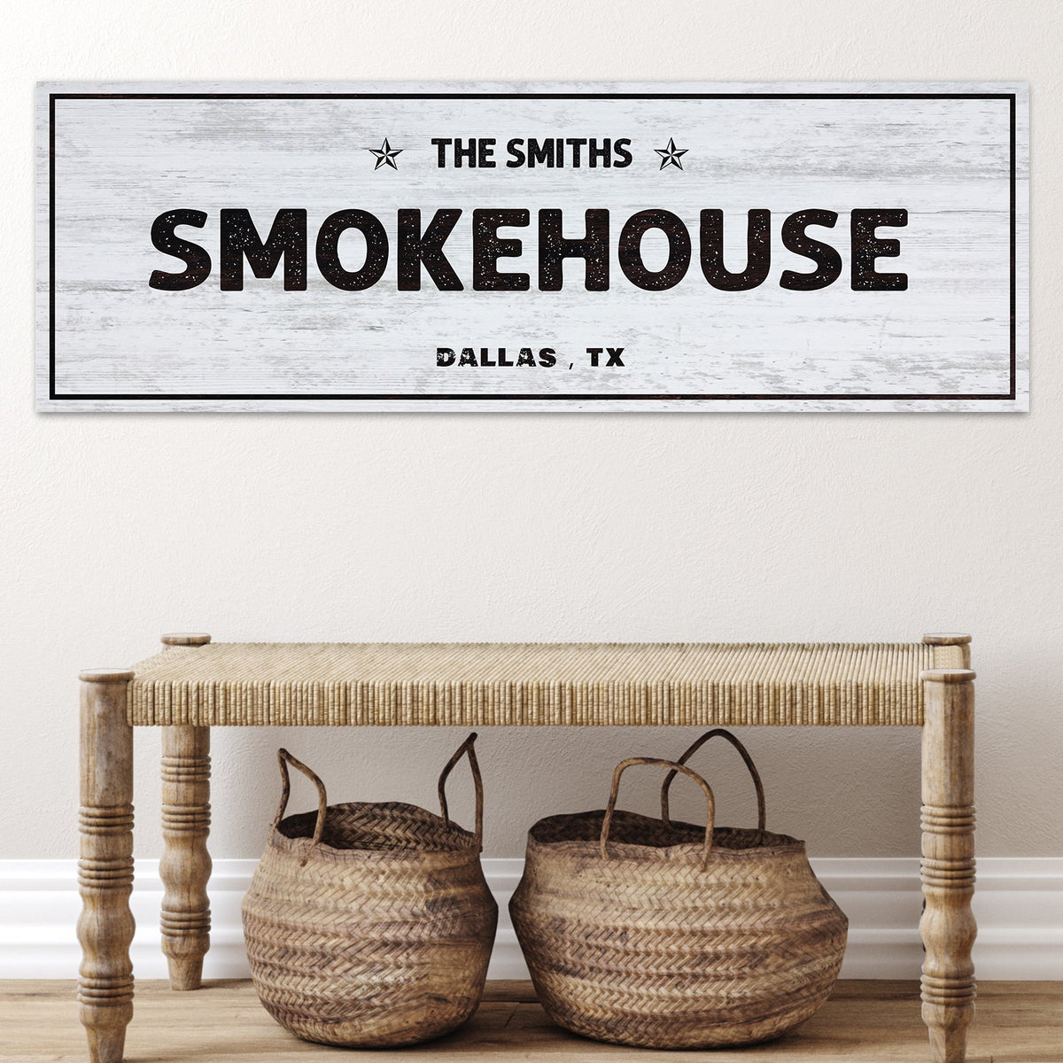 Smokehouse Sign by Tailored Canvases