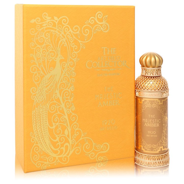 The Majestic Amber by Alexandre J Eau De Parfum Spray (Unisex) 3.4 oz for Women by Avera Group