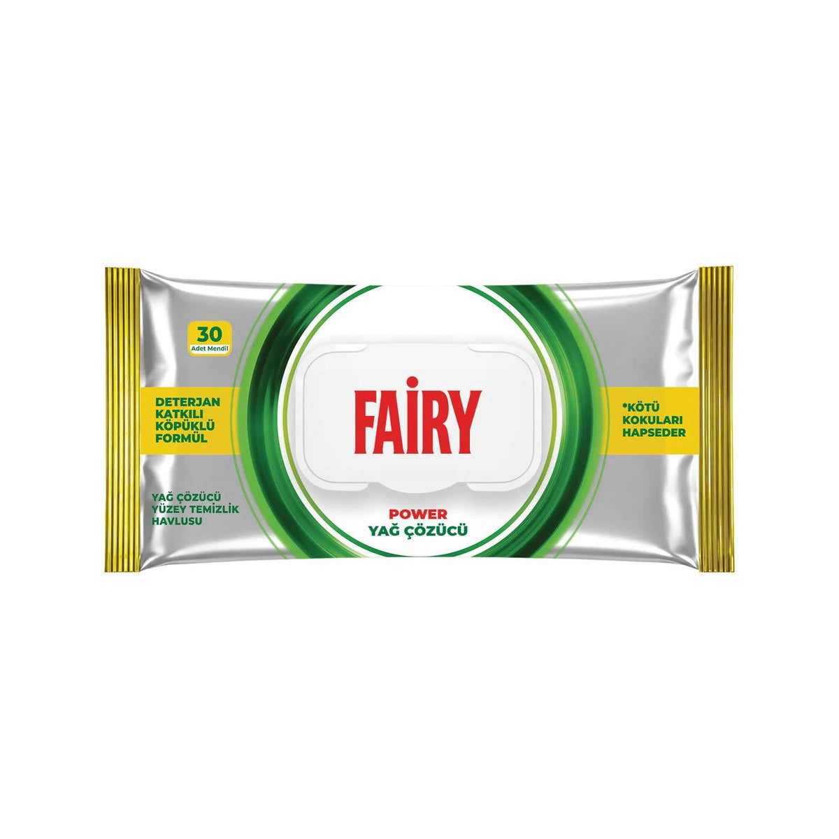 Fairy Degreasing Surface Cleaning Wipes 30 Count by Beauty Care Bag