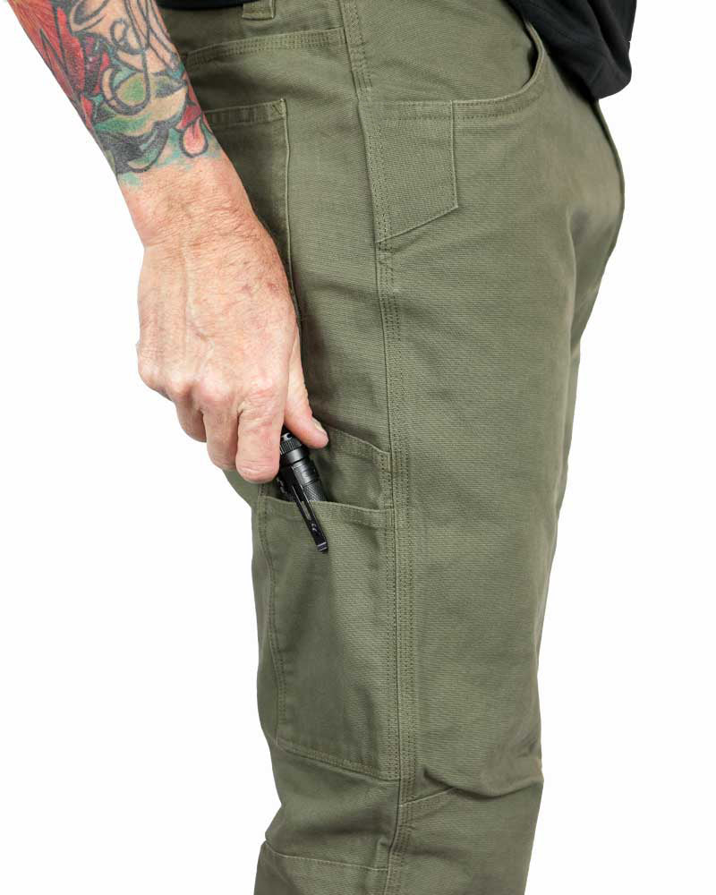 Trailblazer Taper Fit Pants - DK Olive by Off The Grid Surplus