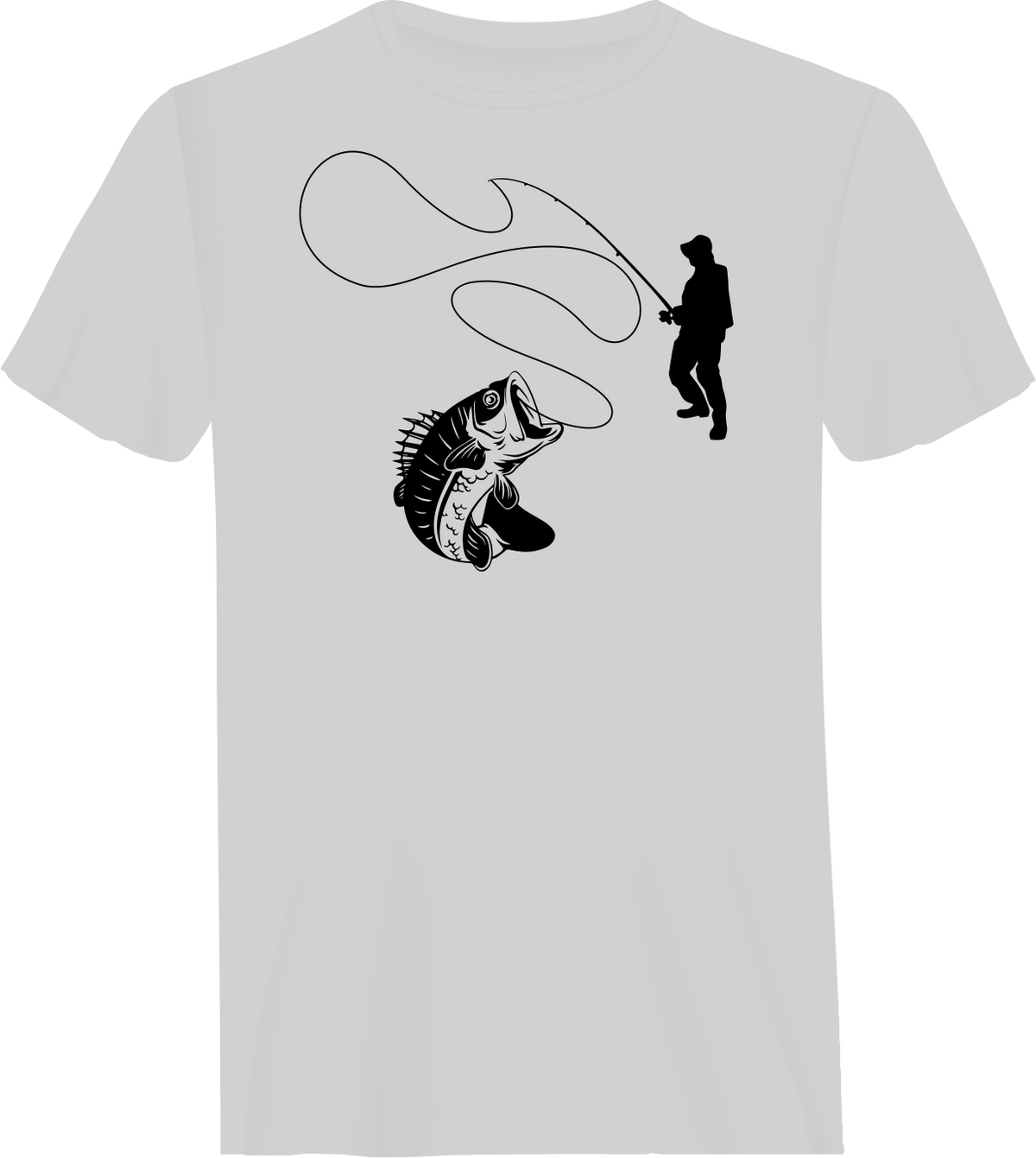 Fishing Lines Man T-Shirt by Outdoorzees
