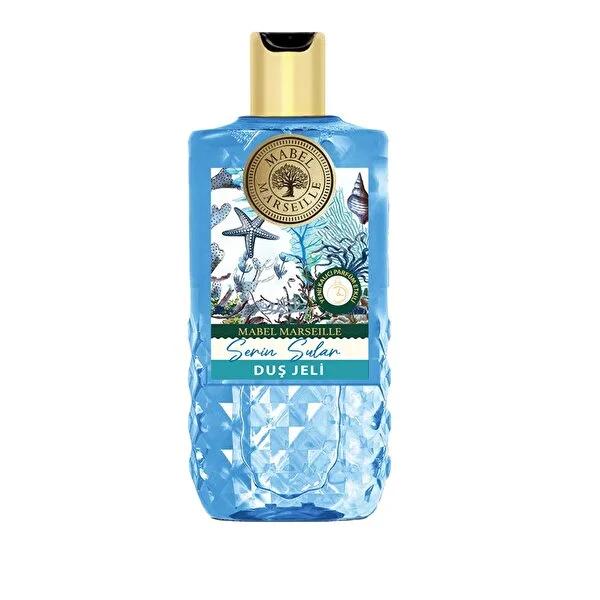 Mabel Marseille Serin Sular Shower Gel - Gentle Cleansing, Refreshing Sea Breeze Scent, 25.36 fl oz by Beauty Care Bag