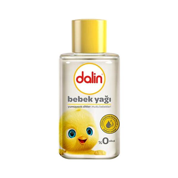Dalin Hypoallergenic Baby Oil: Gentle & Dermatologically Tested for Infant Massage - Paraben, Dye & Alcohol-Free - 1.69 fl oz by Beauty Care Bag
