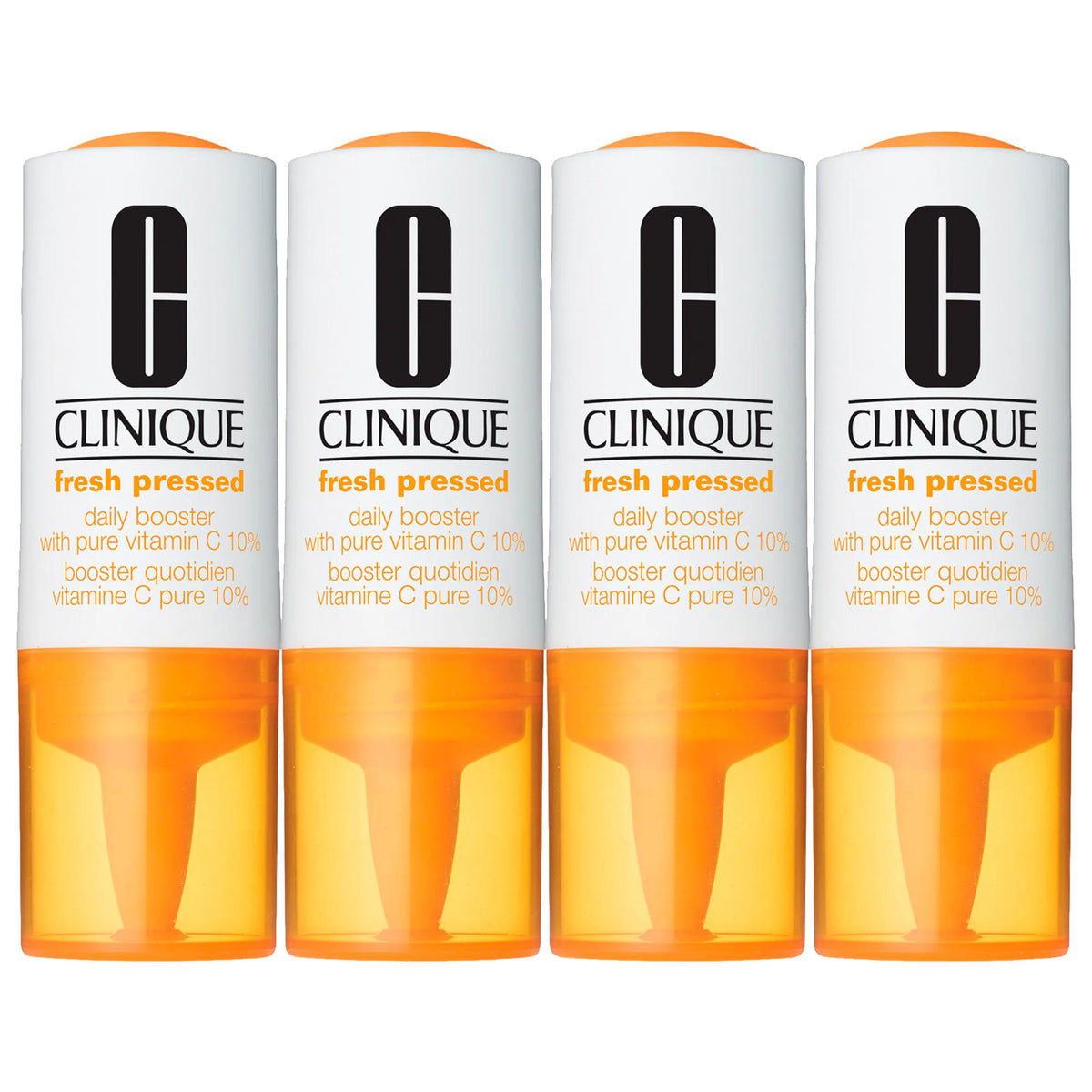 Clinique Fresh Pressed Daily Booster with Pure Vitamin C 10% - Brightening Serum for Dark Spots, Uneven Skin Tone, & Fine Lines by Beauty Care Bag