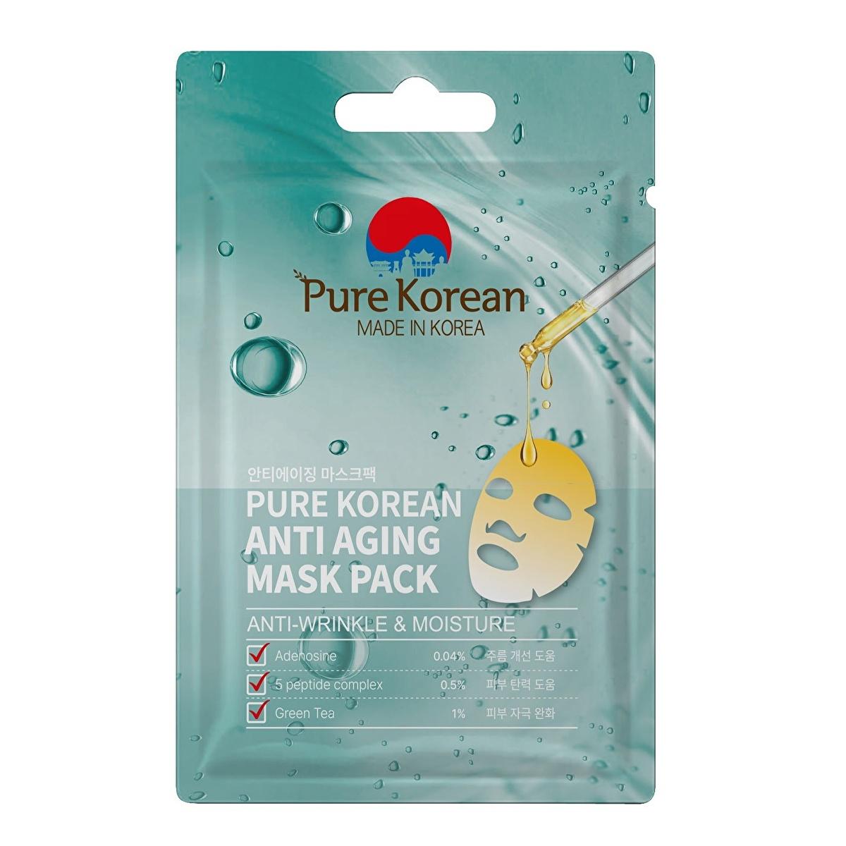 Pure Korean Anti-Aging Face Mask - Intensive Hydration & Anti-Aging Skincare by Beauty Care Bag