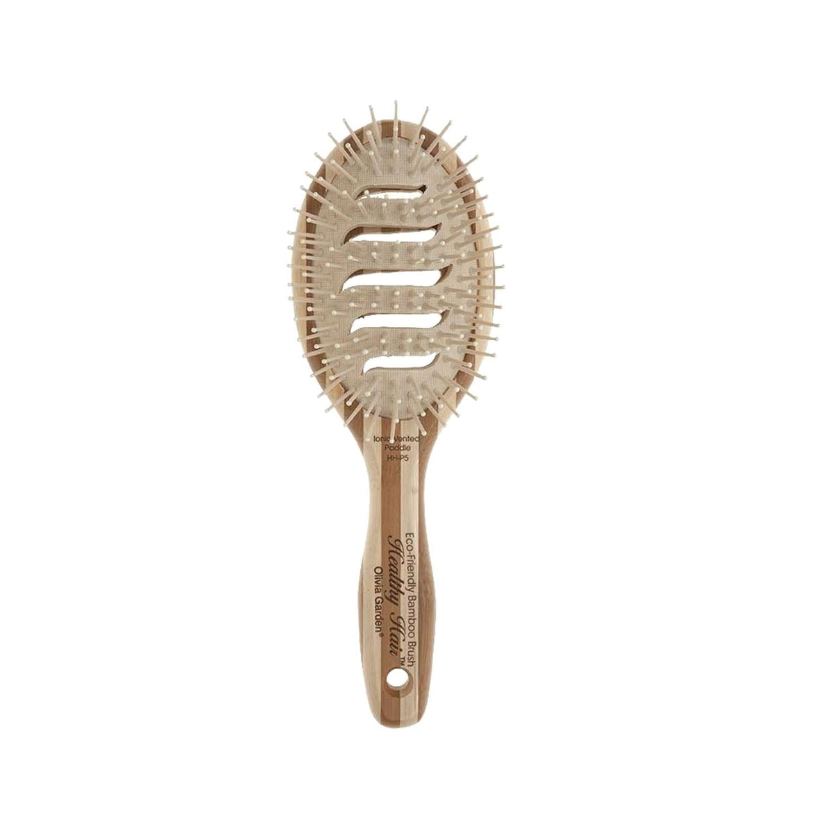 Olivia Garden Bamboo Hair Brush Paddle P5 - Gentle Detangling for Healthy Hair by Beauty Care Bag
