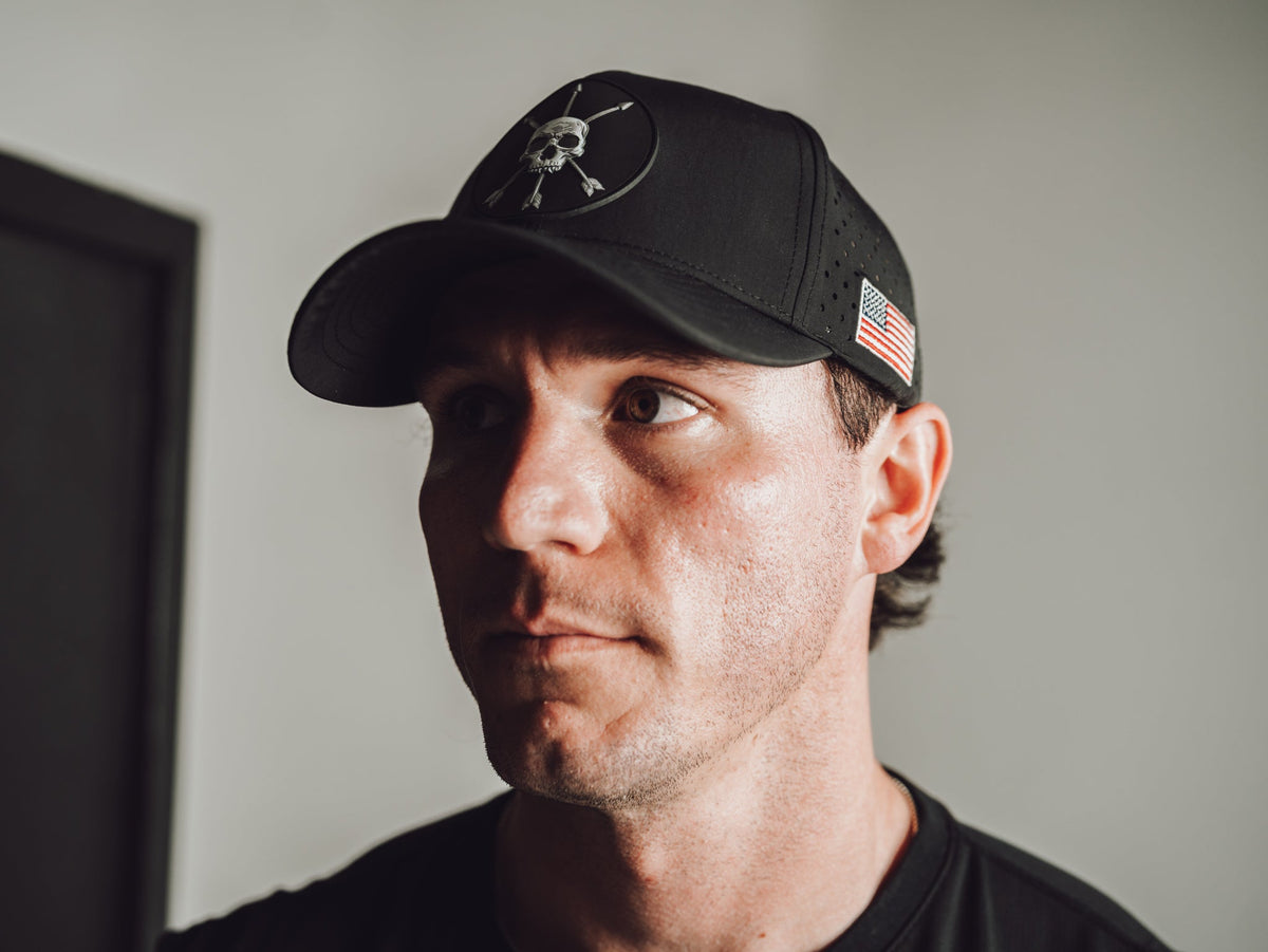 VARSITY CAP : BLACK by Alpha Country Training + Nutrition