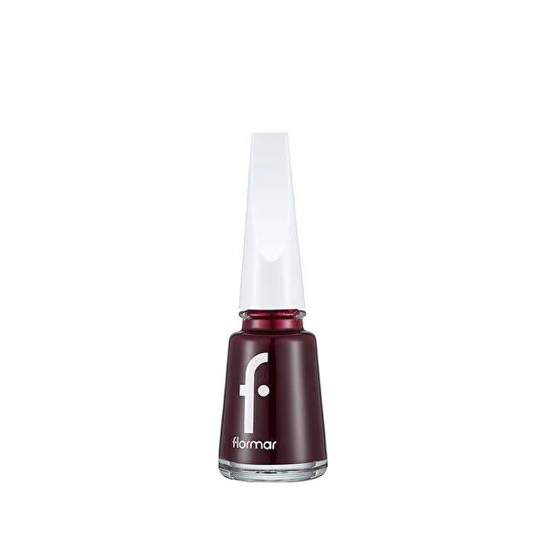 Flormar nail polish 352 Blackstar Red β view 6