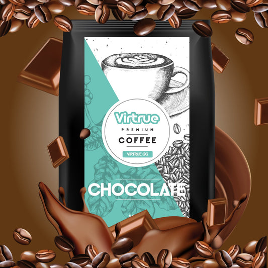 Chocolate flavored coffee – view 2