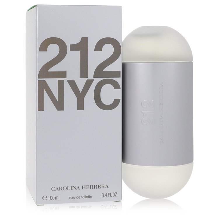 Carolina Herrera 212 eau de toilette spray for women, 3.4 oz, new packaging