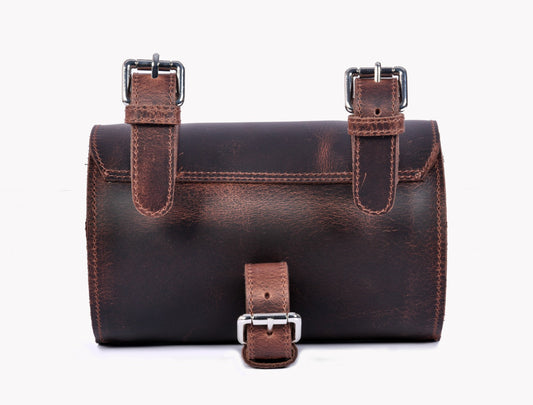 Grayson Motorbike Side Pouch by Classy Leather Bags