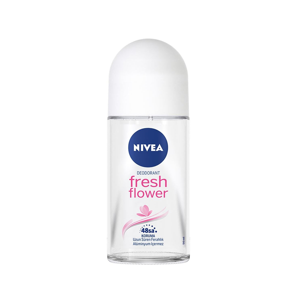 Nivea Fresh Flower Roll-On Deodorant - 50 ml, Antiperspirant & Deodorant Properties for Long Lasting Freshness by Beauty Care Bag