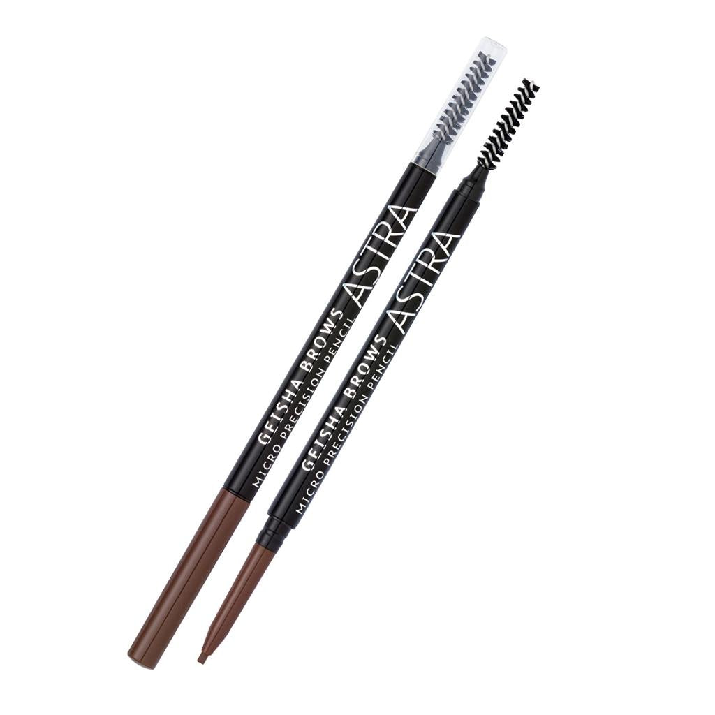 Astra Geisha Micro Eyebrow Pencil in Brown by Beauty Care Bag