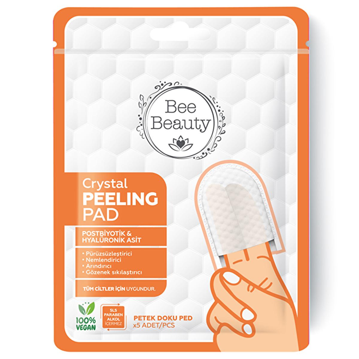 Bee Beauty Crystal exfoliating peeling pads