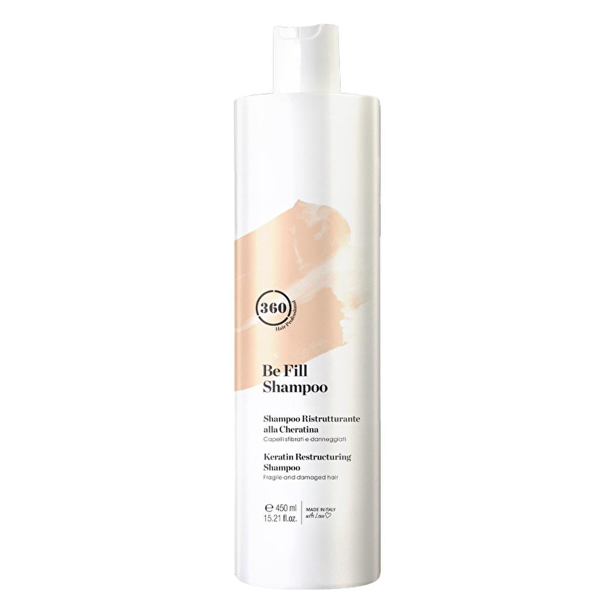 360 Hair Professional keratin shampoo, 450 ml