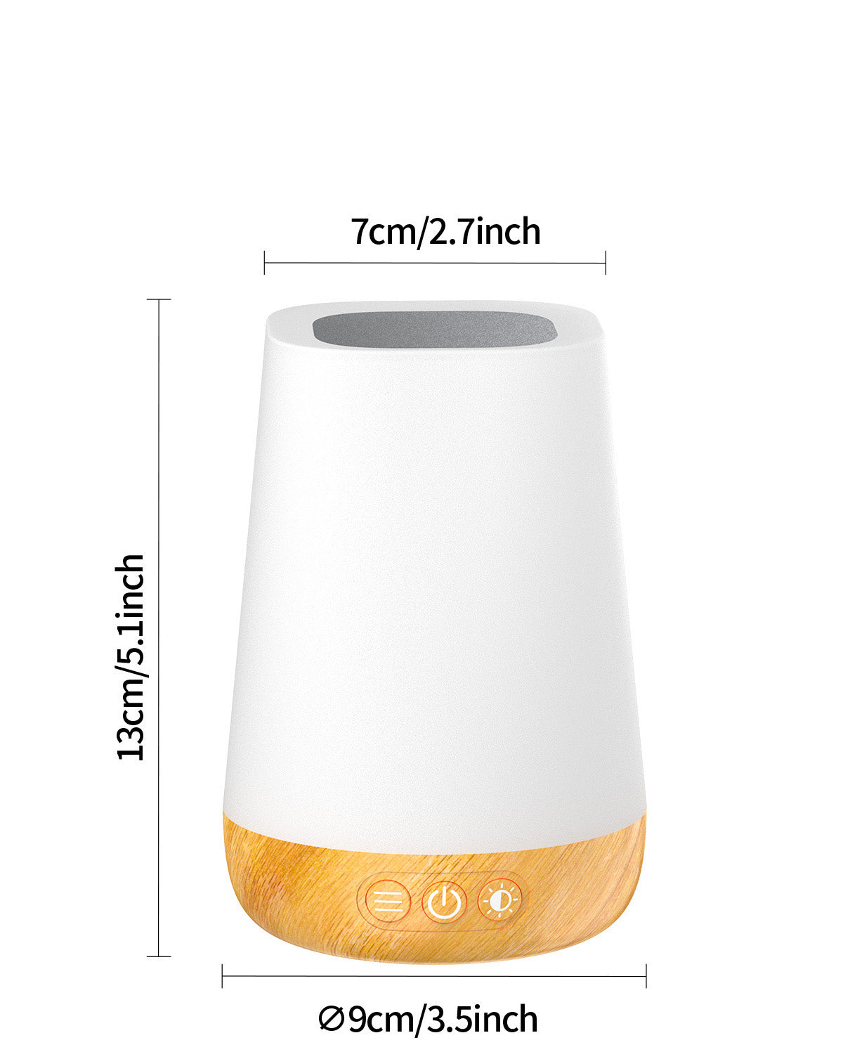 Touch Bedside Table Lamp,4 LIGHTING MODES AVAILABLE, Rechargeable Desk Lamp, Dimmable Night Light with RGB Color Changing,Portable Lamp for Baby, Bedroom, Living Room by KARONDA RENE LEWIS